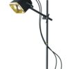 Lampe à poser vintage MOB en aluminium anodisé noir par Swabdesign