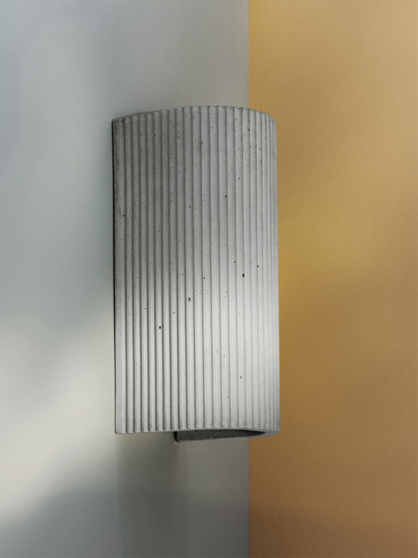 Applique S3 en béton par Stefan Gant x Gant Lights