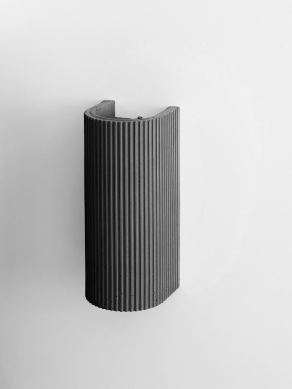 Applique S3 en béton par Stefan Gant x Gant Lights