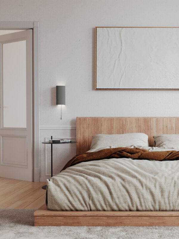 Applique S3 en béton par Stefan Gant x Gant Lights