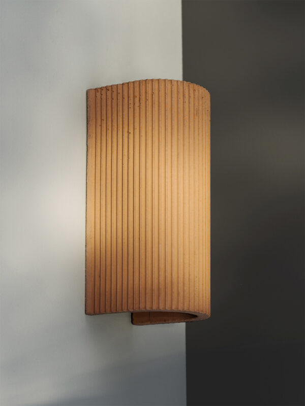 Applique S3 en béton par Stefan Gant x Gant Lights