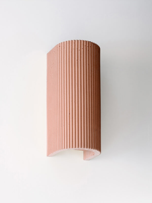 Applique S3 en béton par Stefan Gant x Gant Lights