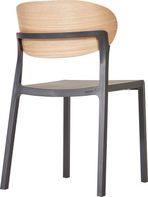Chaise Bake wood en polypropylène et chêne au design contemporain par Ezpeleta