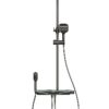 Colonne de douche Nolann thermostatique avec brosse à affichage LED avec tablette et 4 modes de sortie d'eau par Pavao studio