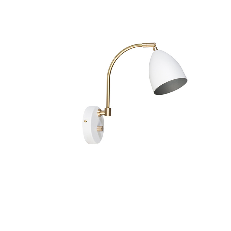 Applique Deluxe dimmable avec base en métal au design contemporain par Belid