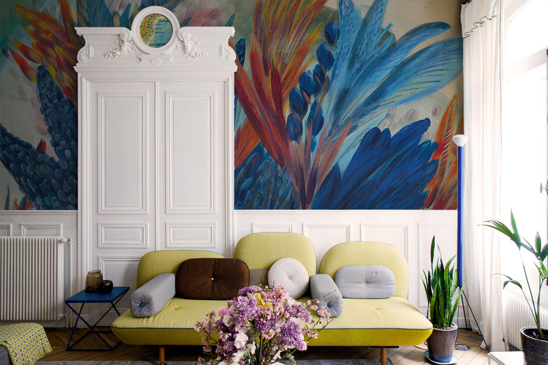 Papier peint design Carla par Alix Waline x Bien fait Paris