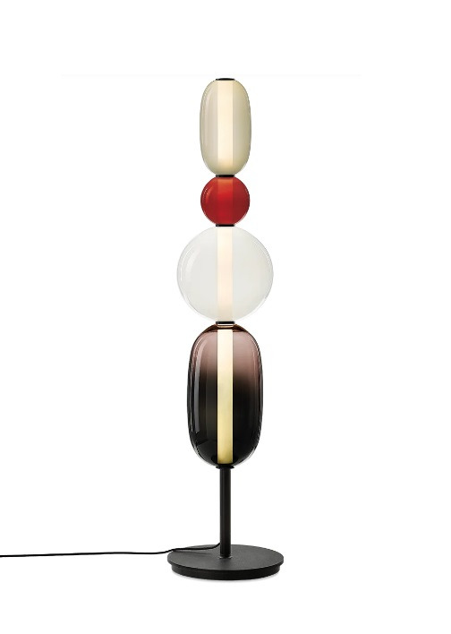 Lampadaire Pebbles L configuration 5 par Boris Klimek x Bomma