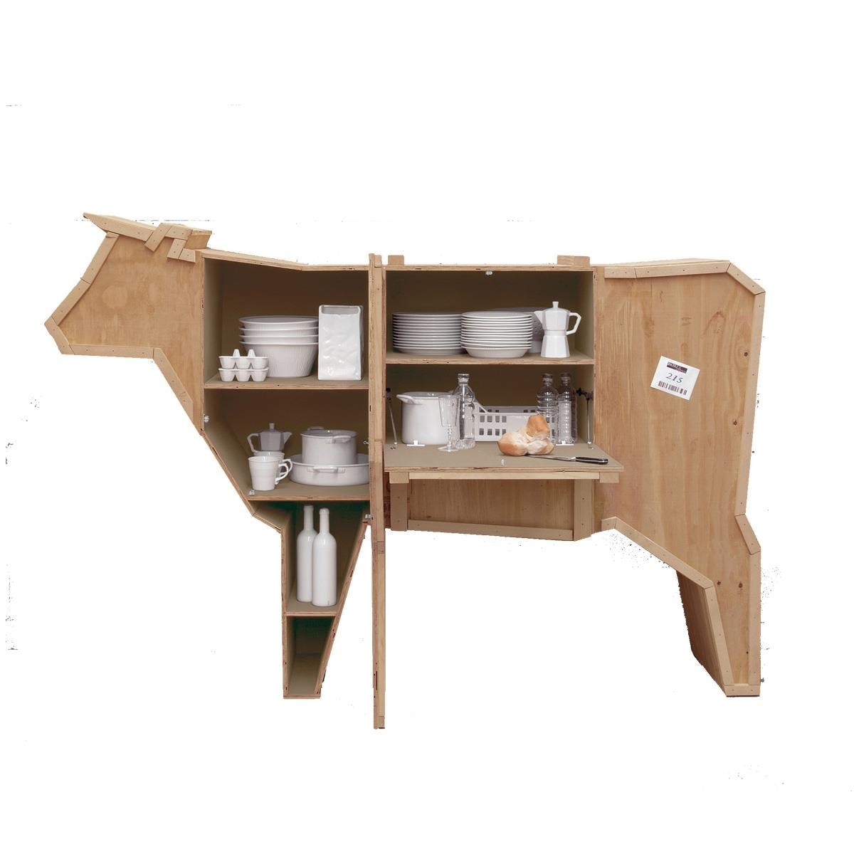 Buffet Sending Animals en forme de vache par Seletti