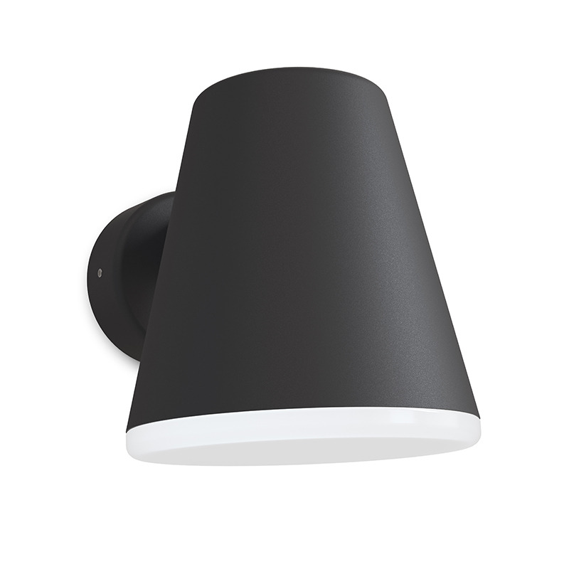 Applique extérieur Mist dimmable avec structure graphite au design contemporain par Roger Persson x Belid
