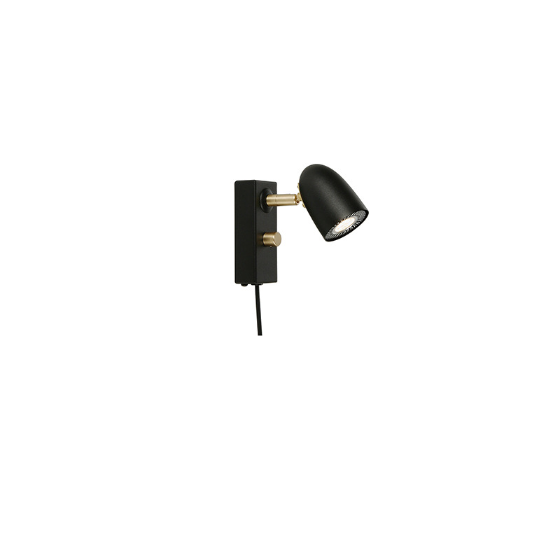 Applique Radiell dimmable base en métal au design contemporain par Belid