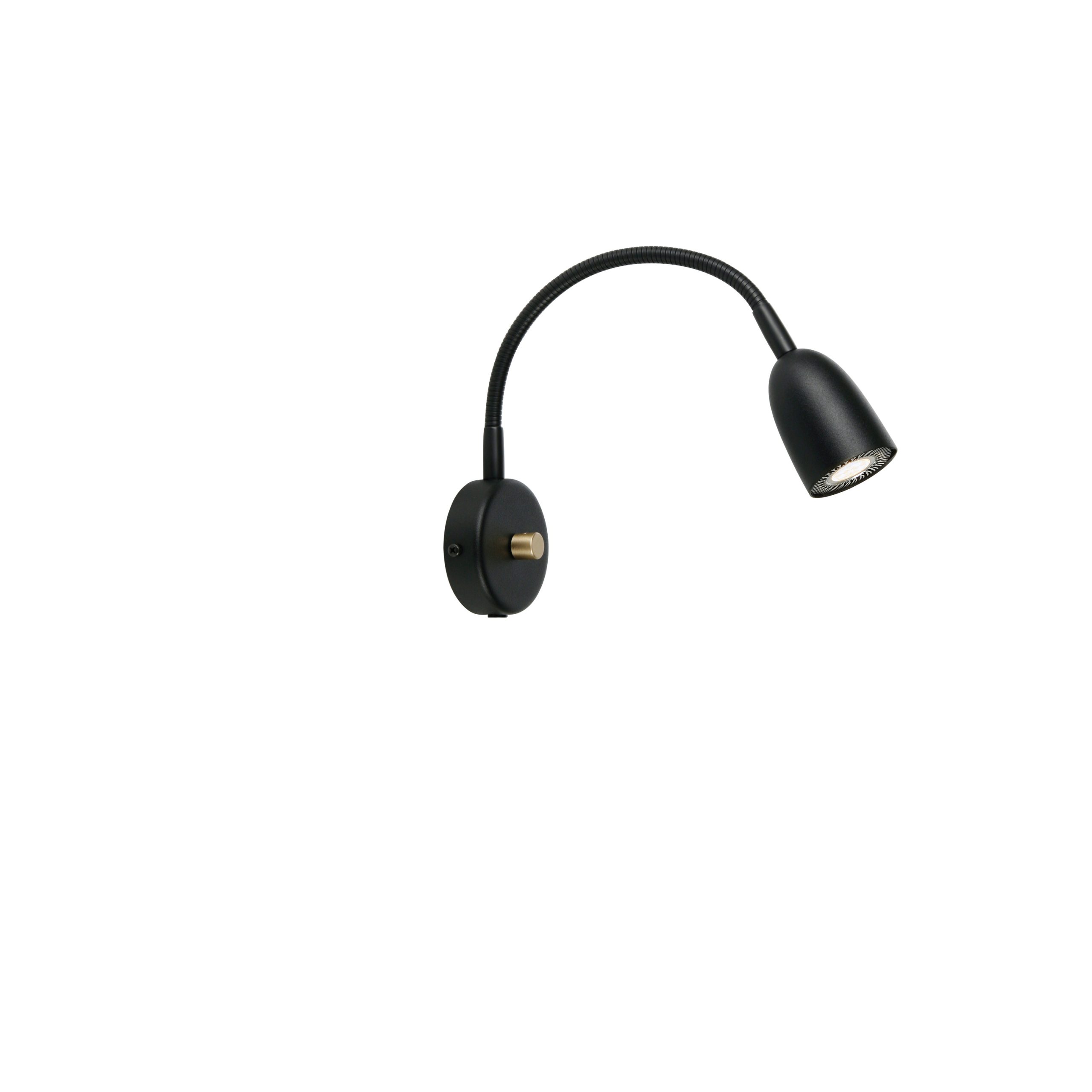 Applique Radiell dimmable flexible base en métal au design contemporain par Belid