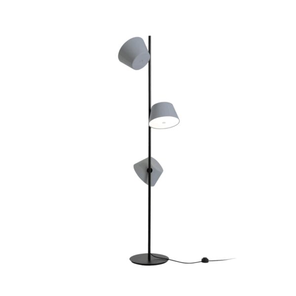 Lampadaire Tam Tam P3 avec 3 abat-jours orientables par Fabien Dumas - Marset