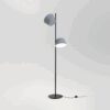 Lampadaire Tam Tam P2 avec 2 abat-jours orientables par Fabien Dumas - Marset