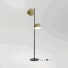 Lampadaire Tam Tam P2 avec 2 abat-jours orientables par Fabien Dumas - Marset