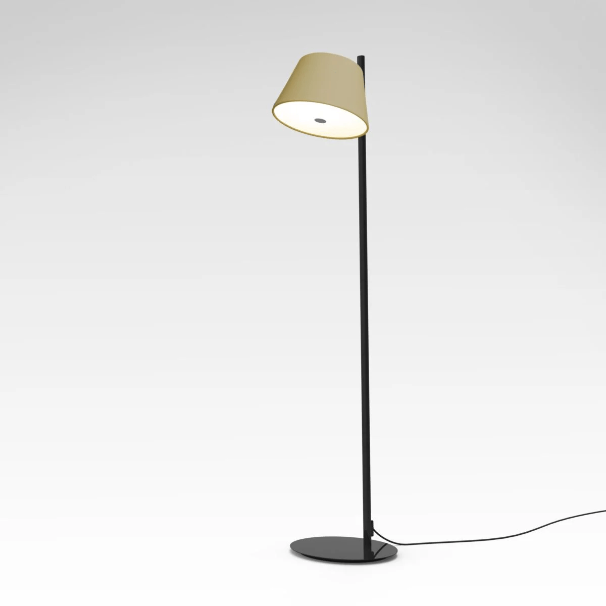 Lampadaire Tam Tam P avec abat-jour orientable par Fabien Dumas - Marset