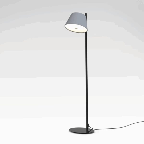 Lampadaire Tam Tam P avec abat-jour orientable par Fabien Dumas - Marset