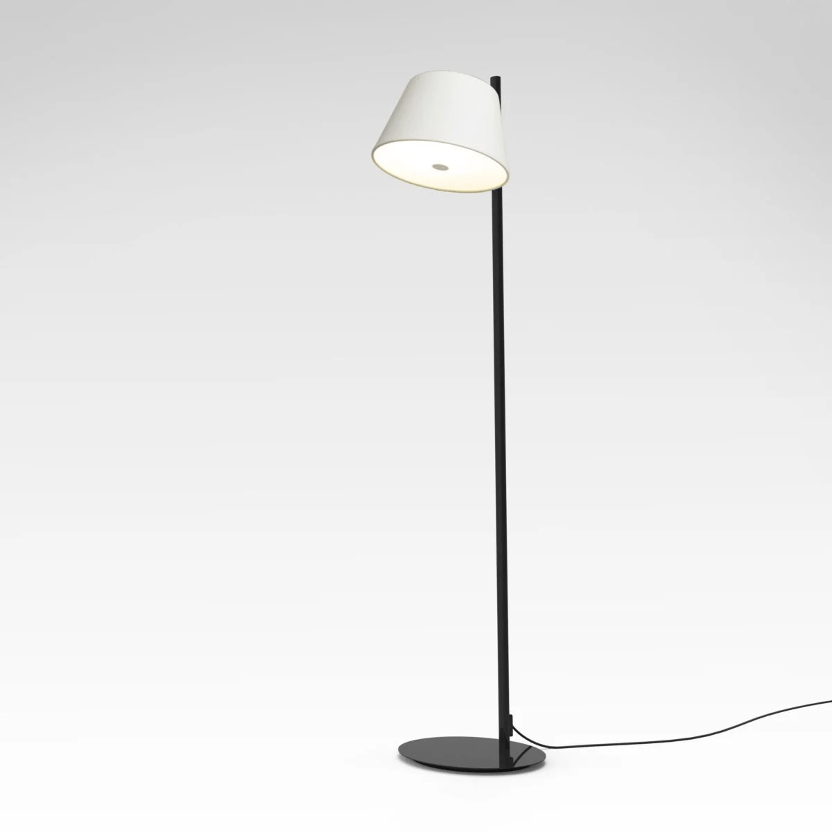 Lampadaire Tam Tam P avec abat-jour orientable par Fabien Dumas - Marset