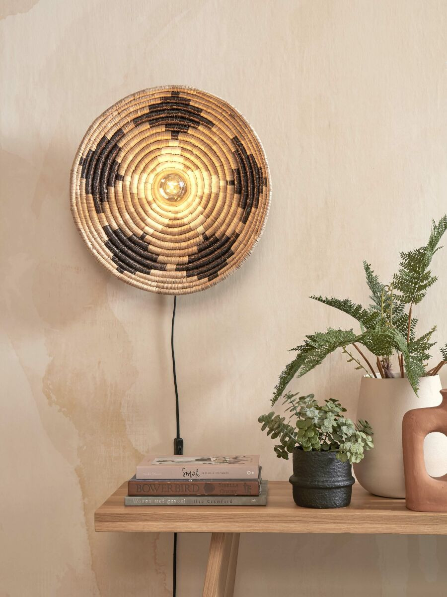 Applique Andros 2 en seagrass au design naturel par Good & Mojo