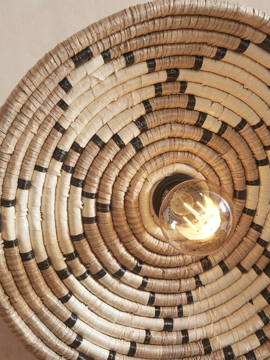 Applique Andros 3 en seagrass au design naturel par Good & Mojo