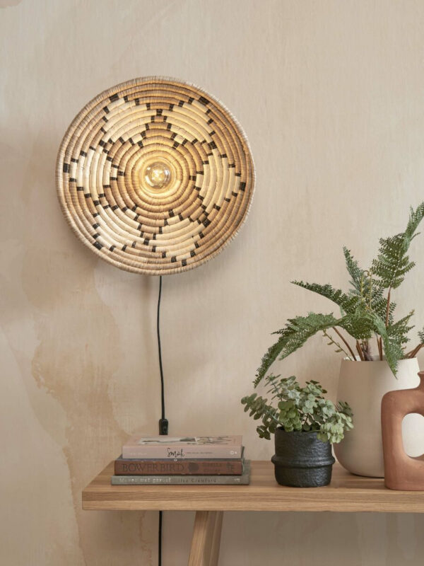 Applique Andros 3 en seagrass au design naturel par Good & Mojo