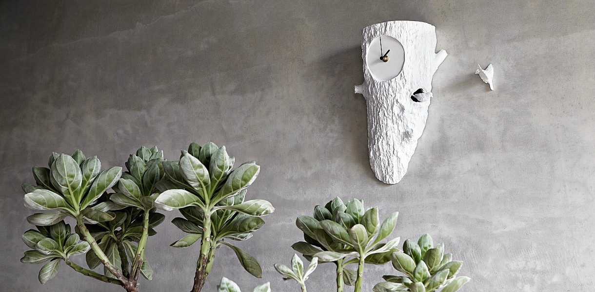 Horloge à coucou en forme d'arbre Cuckoo X CLOCK Tree par Haoshi