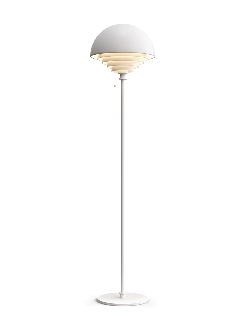 Lampadaire Motown base en métal au design contemporain par Herstal