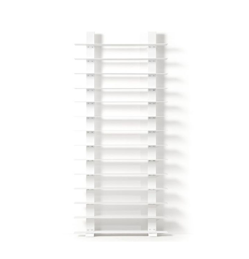 Bibliothèque Pacifico en acier Blanc au design contemporain de apo Ciatti x Opinion Ciatti