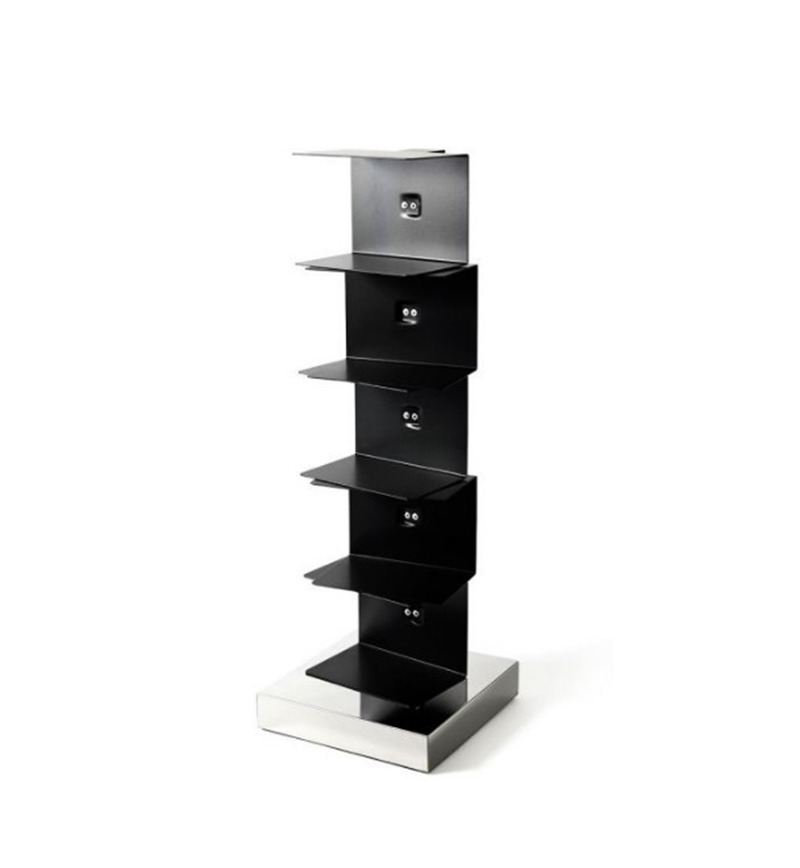 Bibliothèque Original Ptolomeo en acier au design contemporain de Bruno Rainaldi x Opinion Ciatti