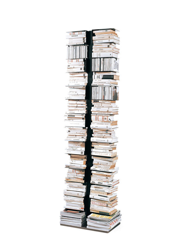 Bibliothèque Ptolomeo x2 en acier au design contemporain de Bruno Rainaldi x Opinion Ciatti