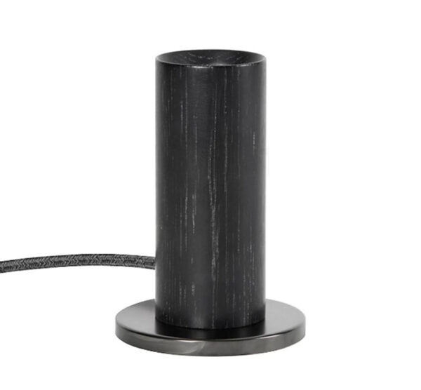Lampe à poser Knuckle dimmable avec base en acier et corps en bois au design contemporain par Studio Tala x Tala