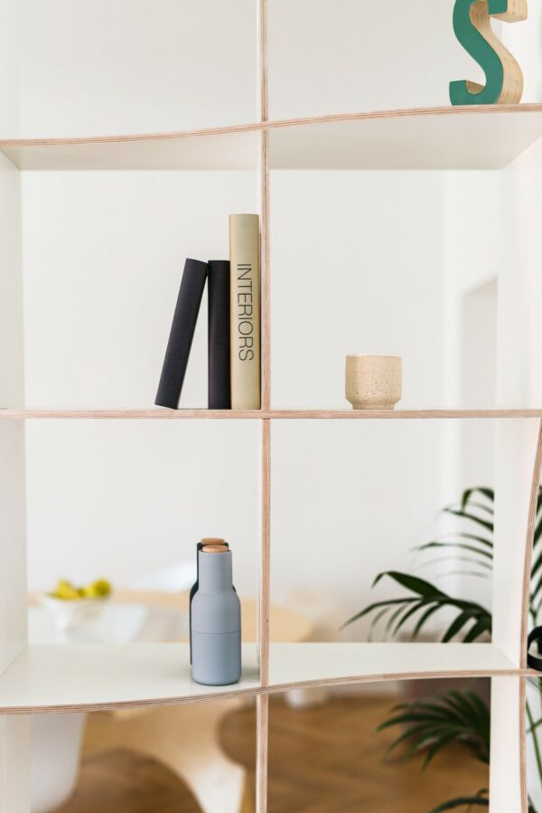 Bibliothèque DUNE par Jaanus Orgusaar au design scandinave