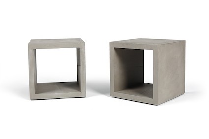 Cube de rangement Monobloc en béton S