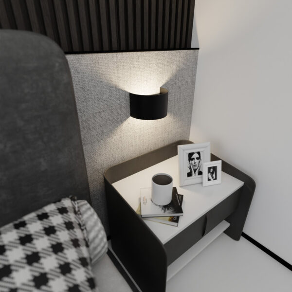 Applique Fold  base en métal au design contemporain par Emibig