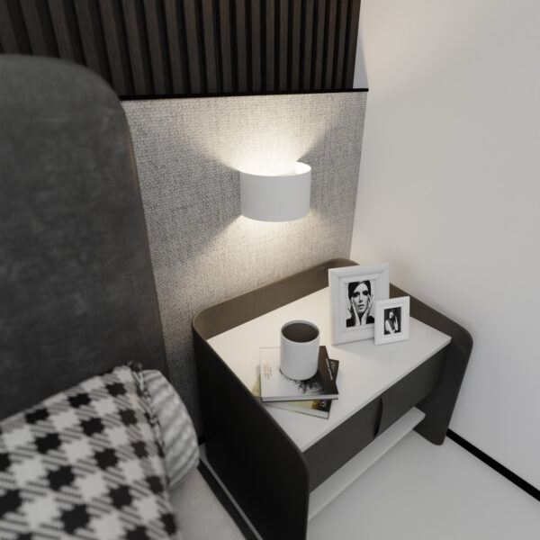 Applique Fold  base en métal au design contemporain par Emibig