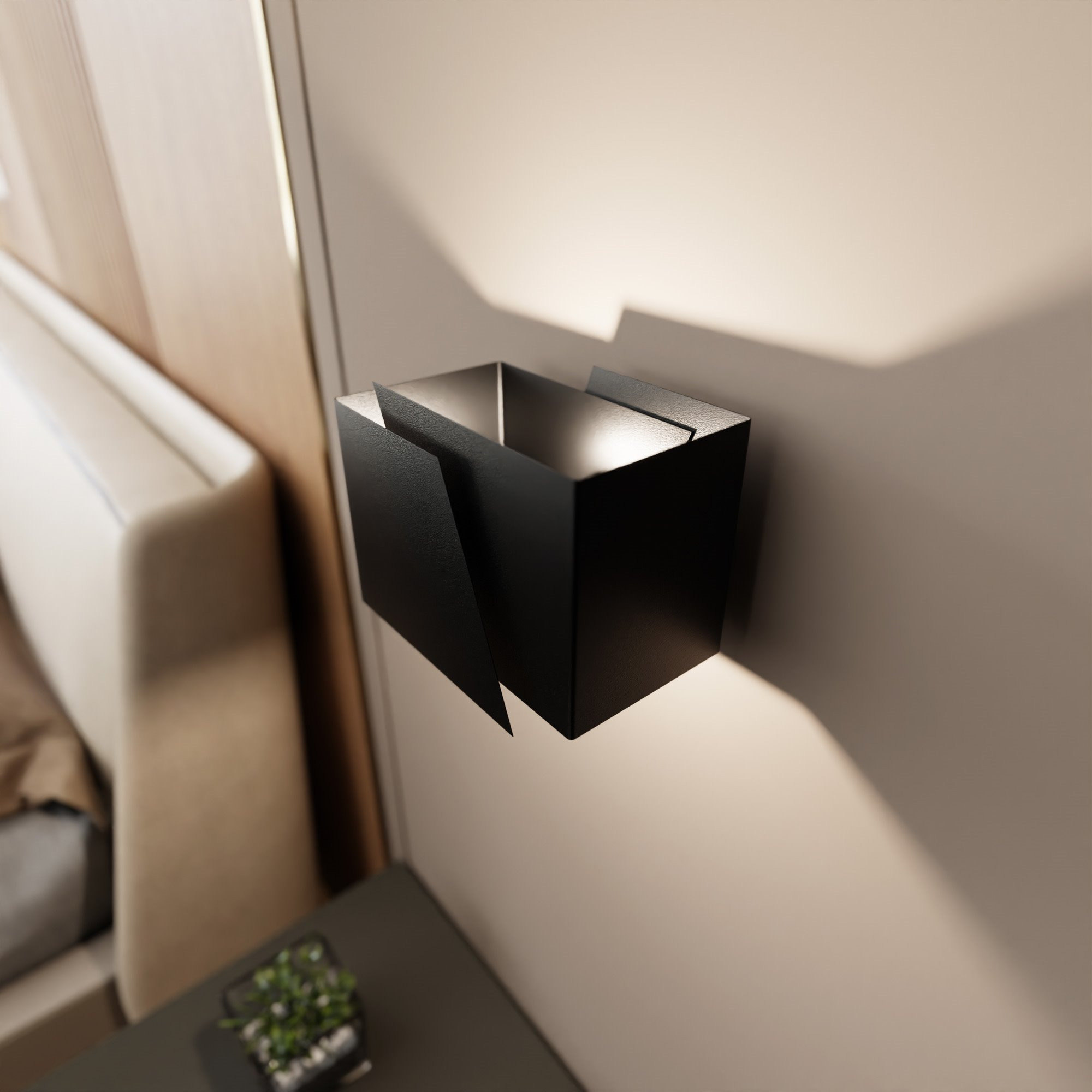 Applique Frost base en métal au design contemporain par Emibig