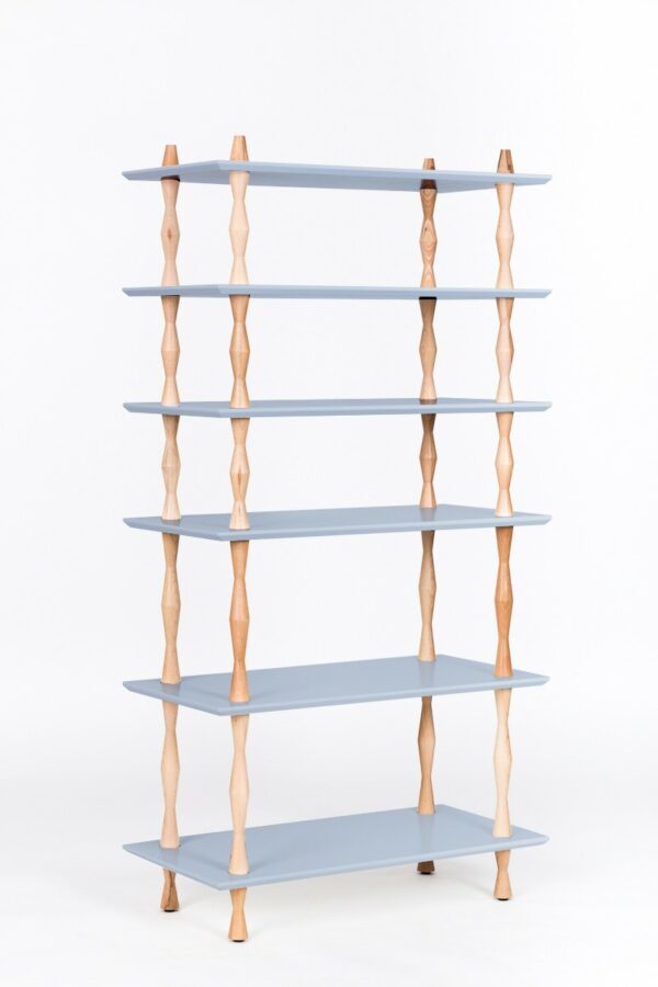 Bibliothèque en bois KORRO 80 cm par Marcin Gładzik