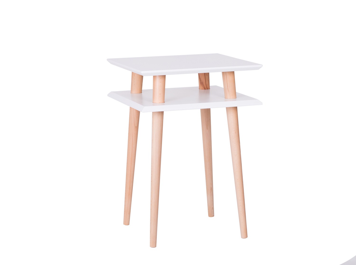 Table basse en bois Square high par Magdalena Garncarz et Szymon Hanczar 