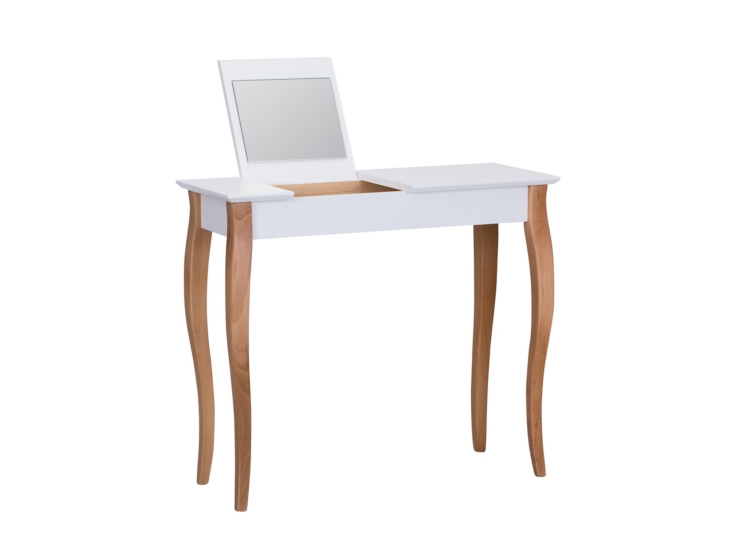 Console meuble design en bois avec miroir Lillo medium par Marcin Gładzik