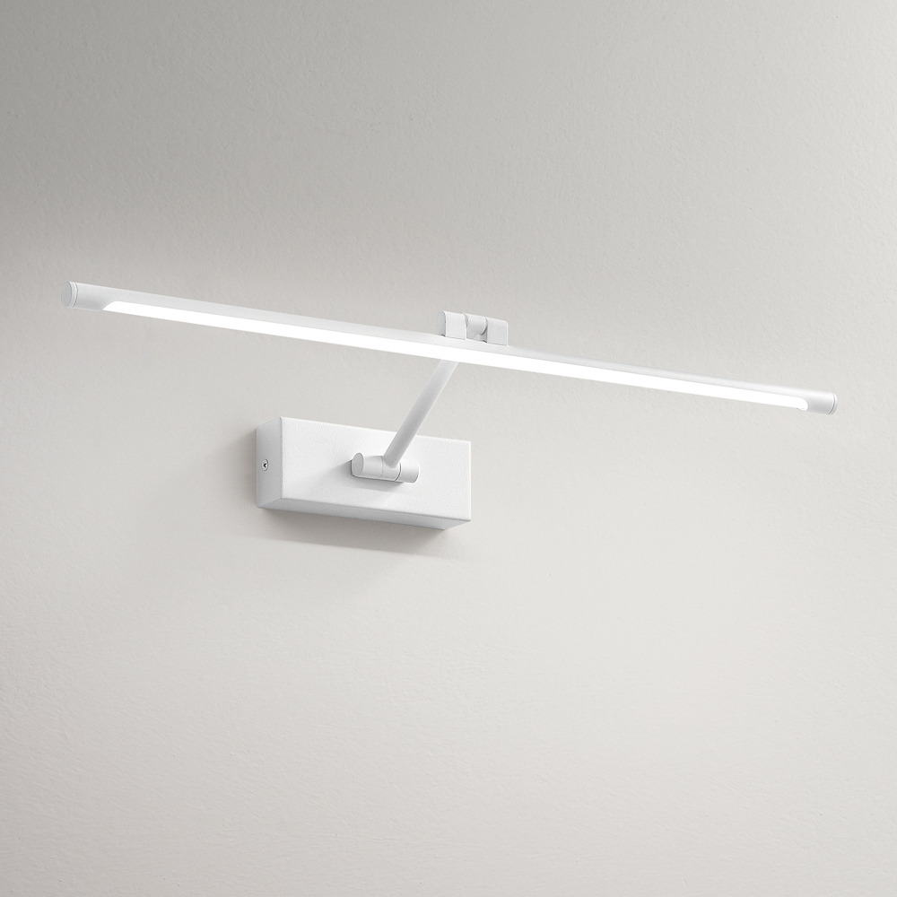 Applique murale Gap 440C en métal avec diffuseur en matière synthétique au design contemporain par Gea Luce