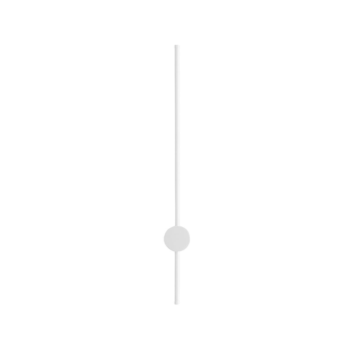 Applique murale Enila structure en aluminium avec diffuseur en silicone blanc par Gea Luce