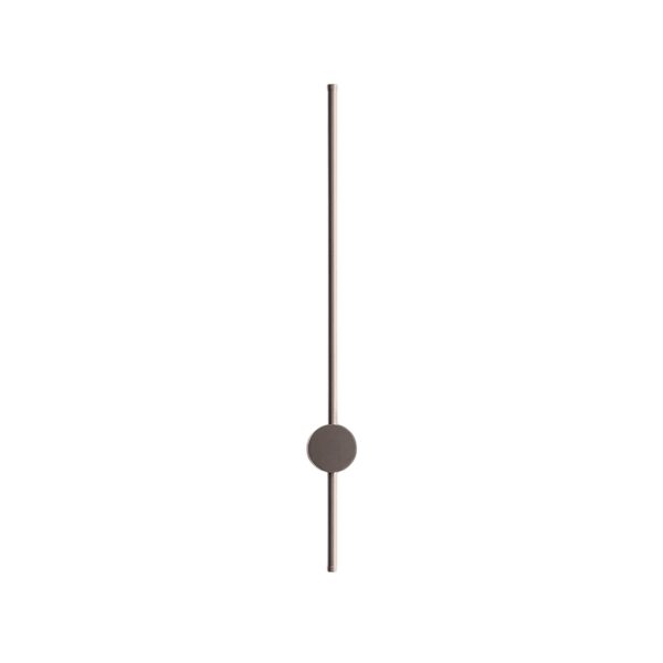 Applique murale Enila structure en aluminium avec diffuseur en silicone blanc par Gea Luce