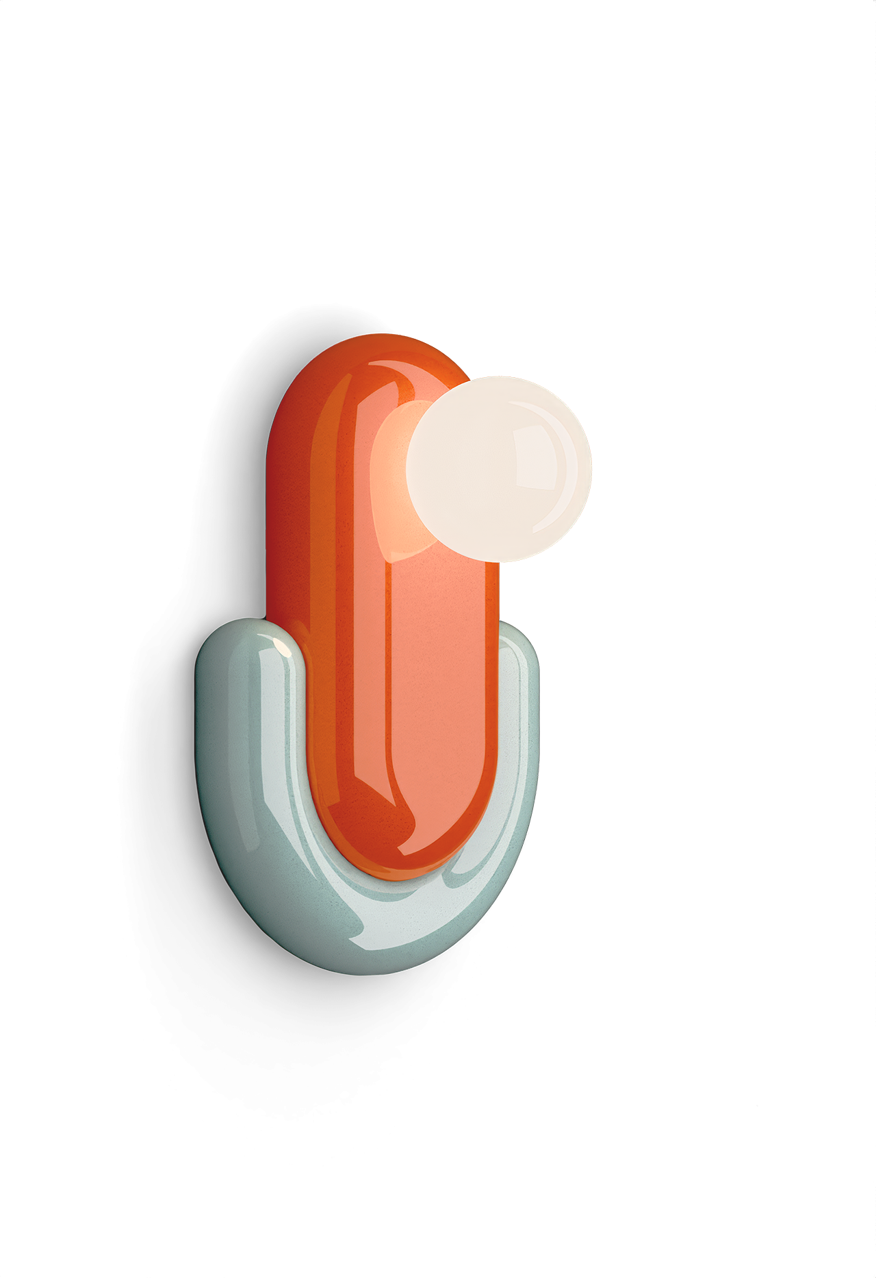 Applique Eclair en céramique par Ferroluce