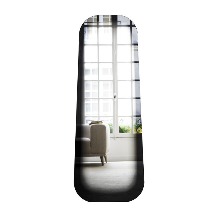 Miroir design FADING noir par Thomas Eurlings