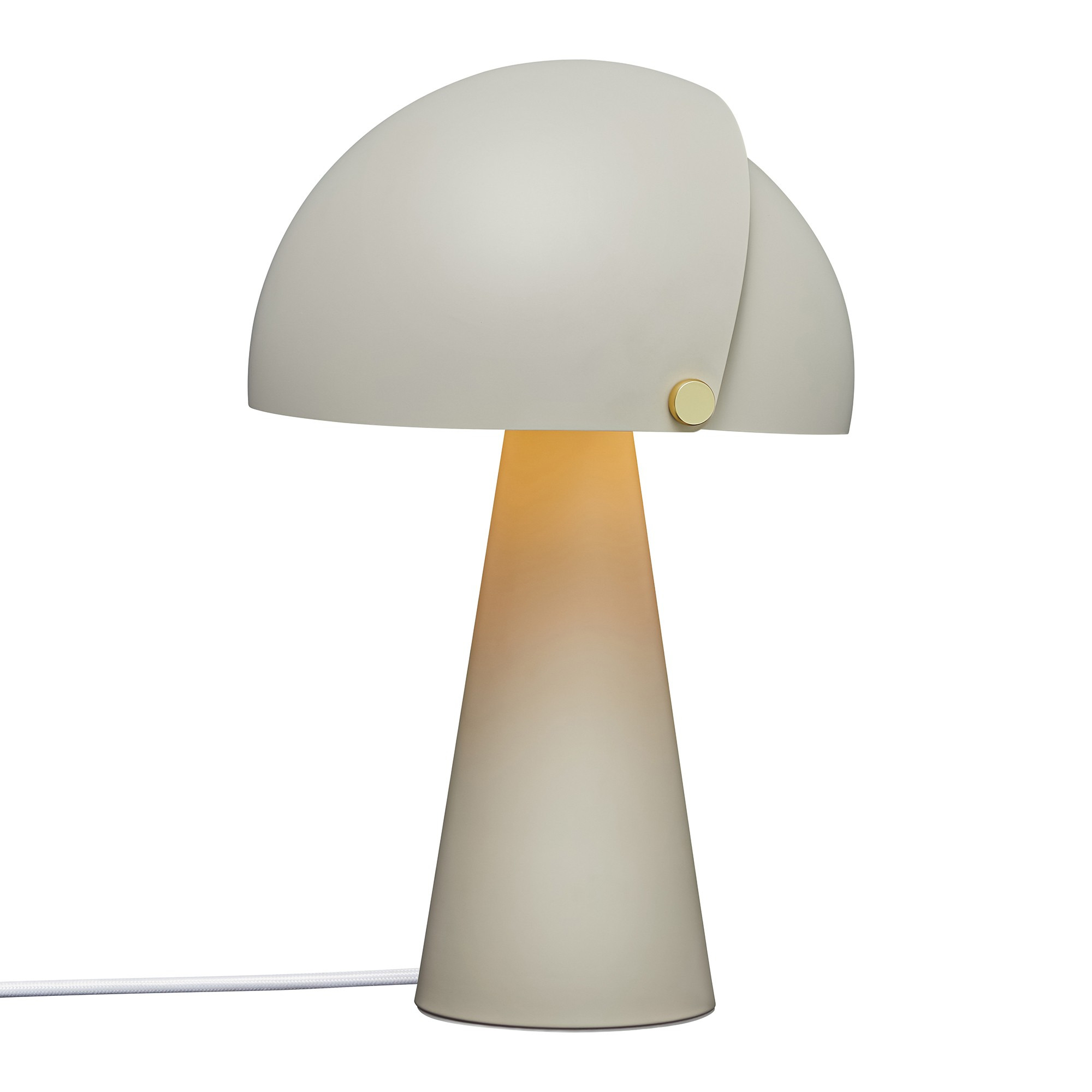 Lampe à poser Align cadre en métal avec abat-jour mobile au design contemporain par Nordlux