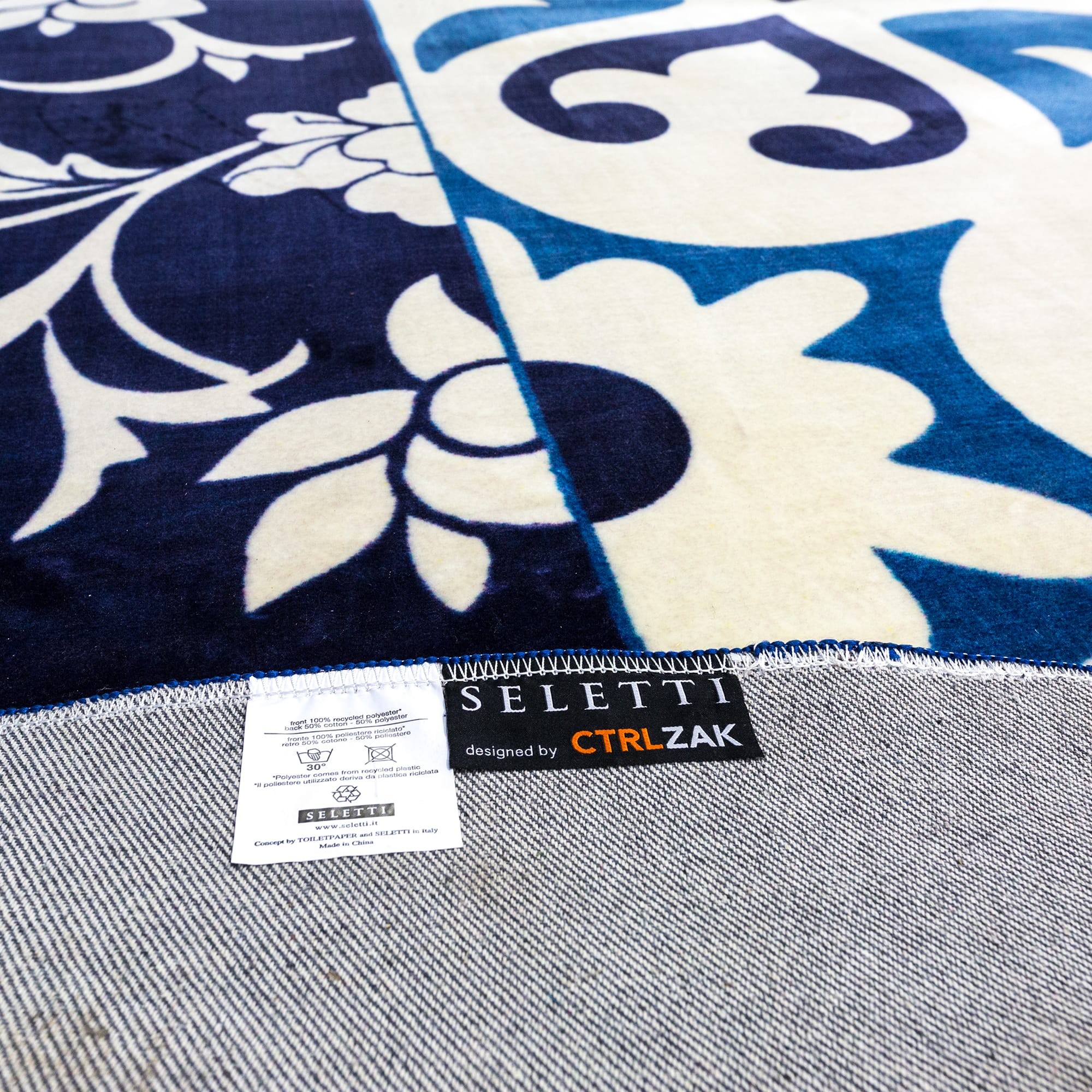 Tapis design Hybrid Andria Ø215cm par le Studio CTRLZAK - Seletti