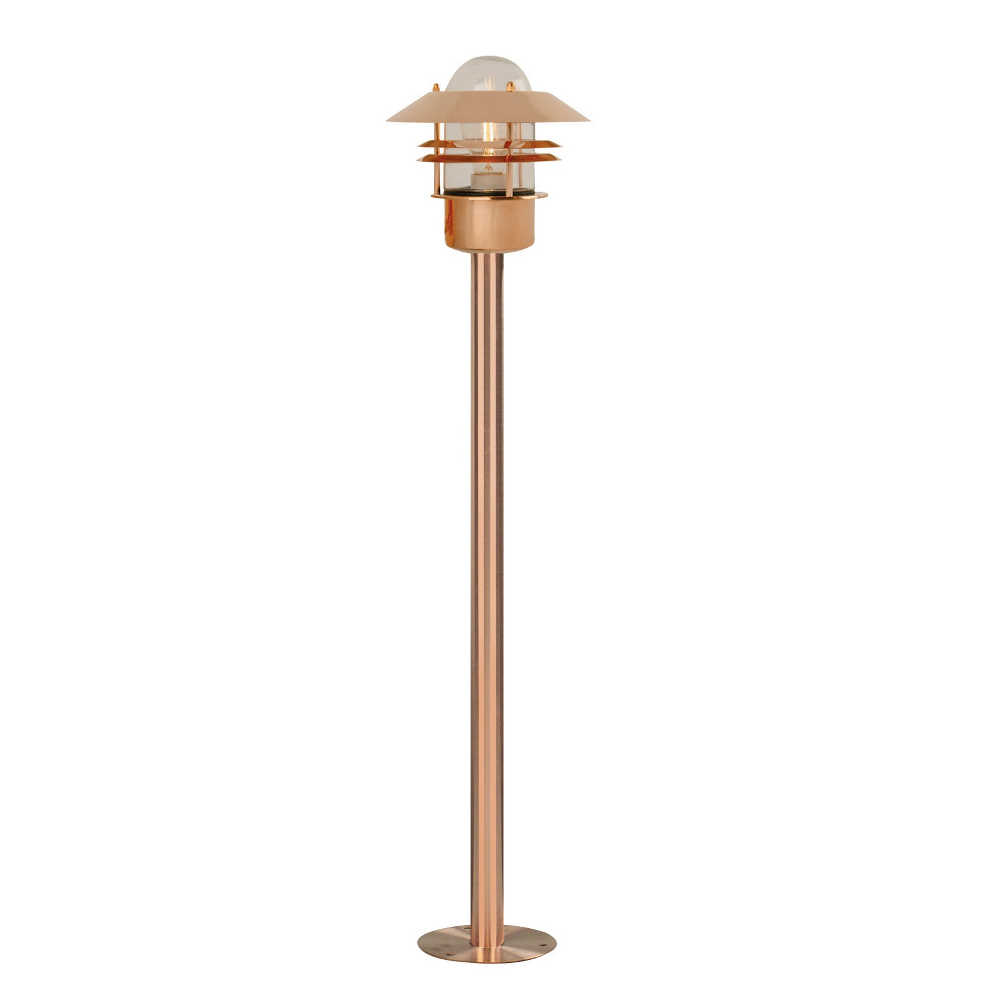 Lampadaire d'extérieur Blokhus au design contemporain par Nordlux