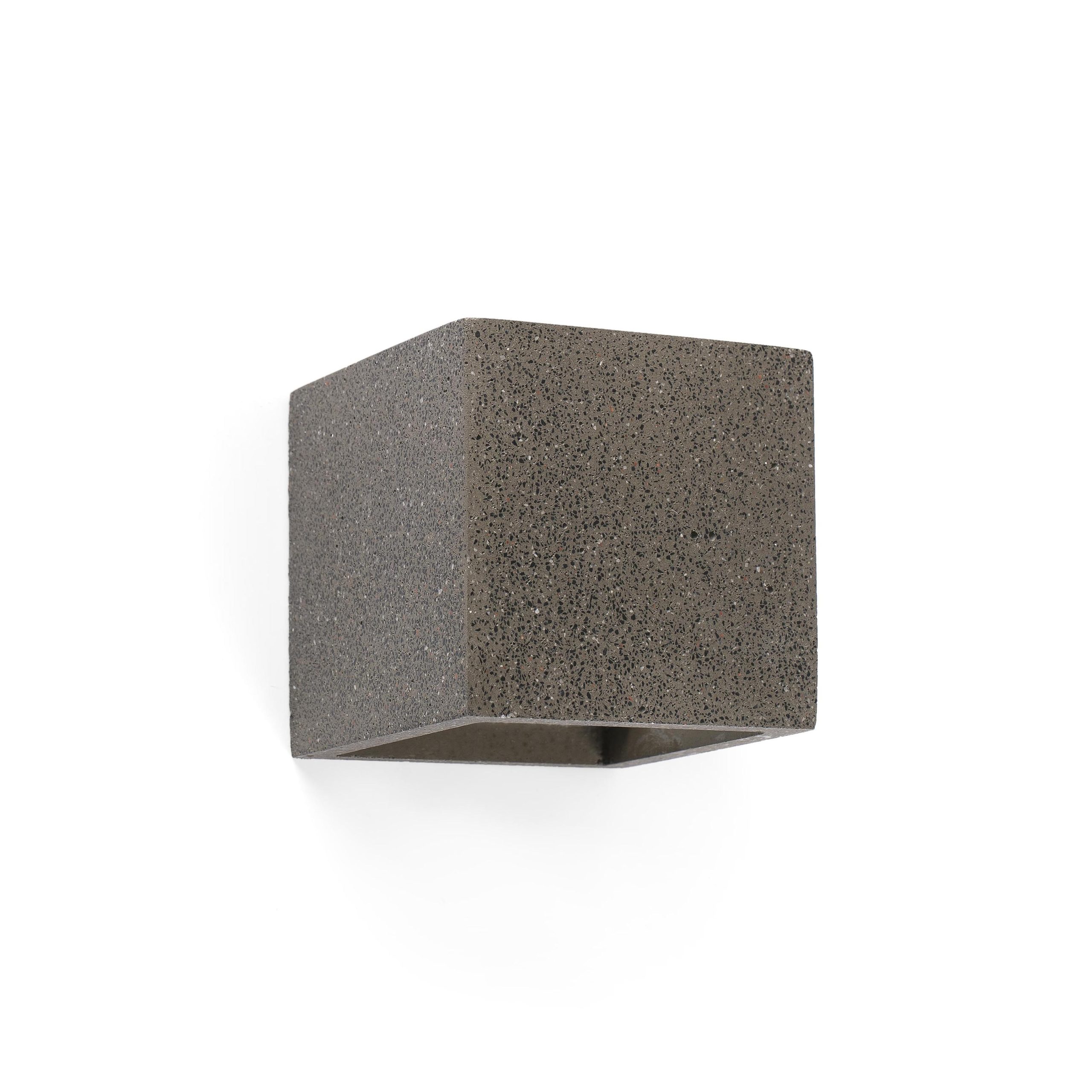 Applique en béton Concrete Life noir au design moderne et minimaliste