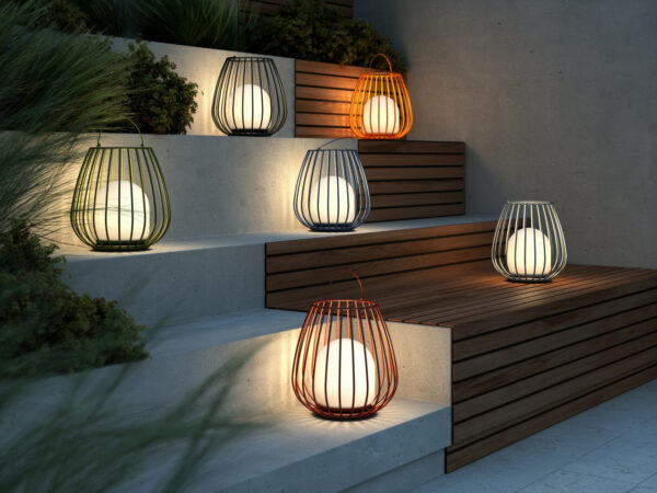 Lampe à poser d'extérieur Jim To Go au design contemporain par Nordlux