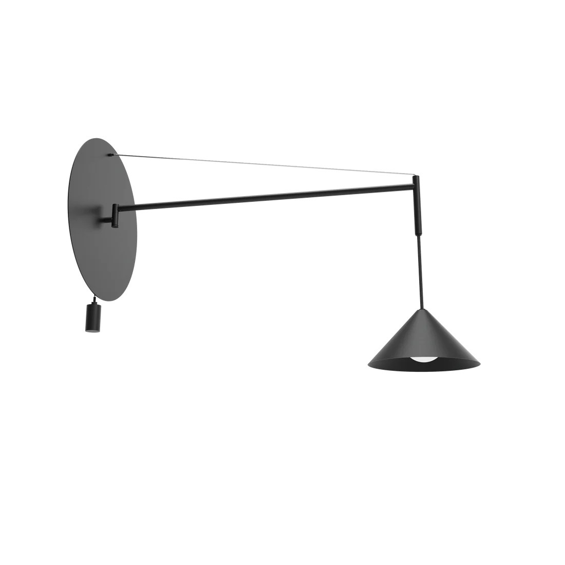 Applique murale Roma en aluminium par Robin Lamps