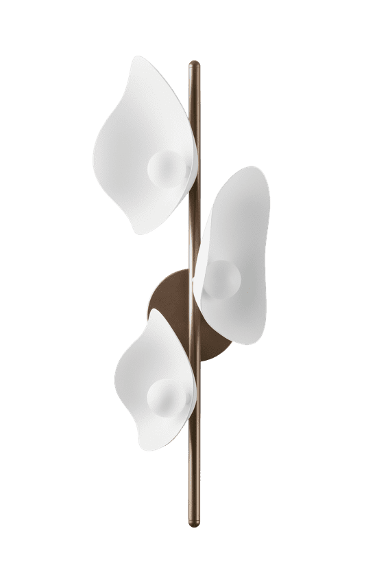 Applique Florii 3 en métal au design contemporain par Jessica Vedel x Nuura